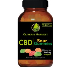 Oliver's Harvest CBD Infused 600mg Gummies- 20mg per Gummy, THC Free