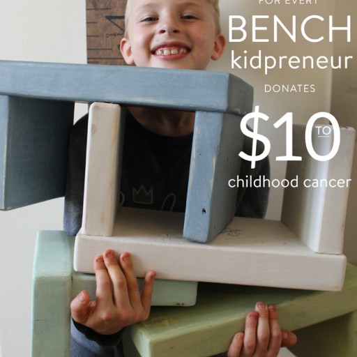 8-Year-Old 'Kidpreneur' Launches Nontoxic & Sustainable Step Stools for Kids, Donates to Childhood Cancer Causes
