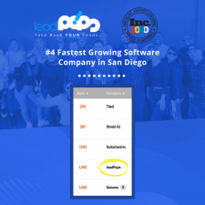 #4 Fastest-Growing Software Company in San Diego