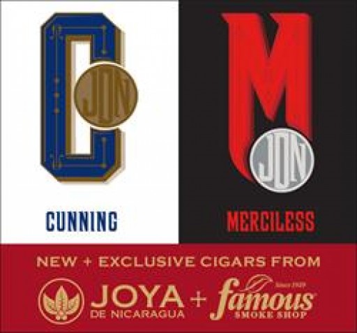 Famous Smoke Shop Introduces Two Exclusive Cigars from Joya de Nicaragua, Cunning and Merciless