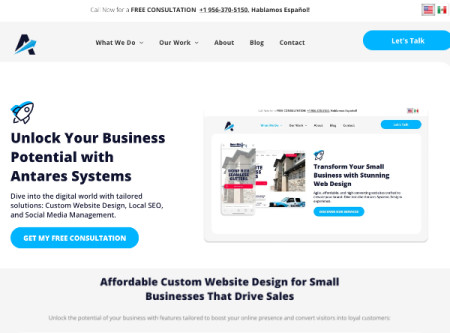 Antares Systems - Website Design and SEO