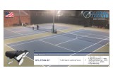 Excellent Tennis Court lighting powered by Global Tech LED