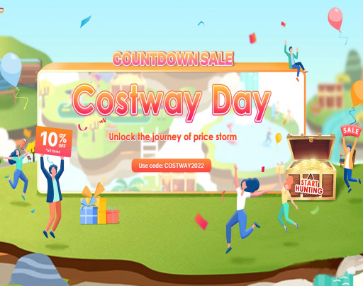 Costway Announces Tempting Rewards, Services, and Offers for Its Third Costway Day Anniversary