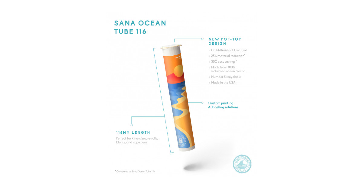 Sana Packaging Redefines Cannabis Industry Standards With New 100 