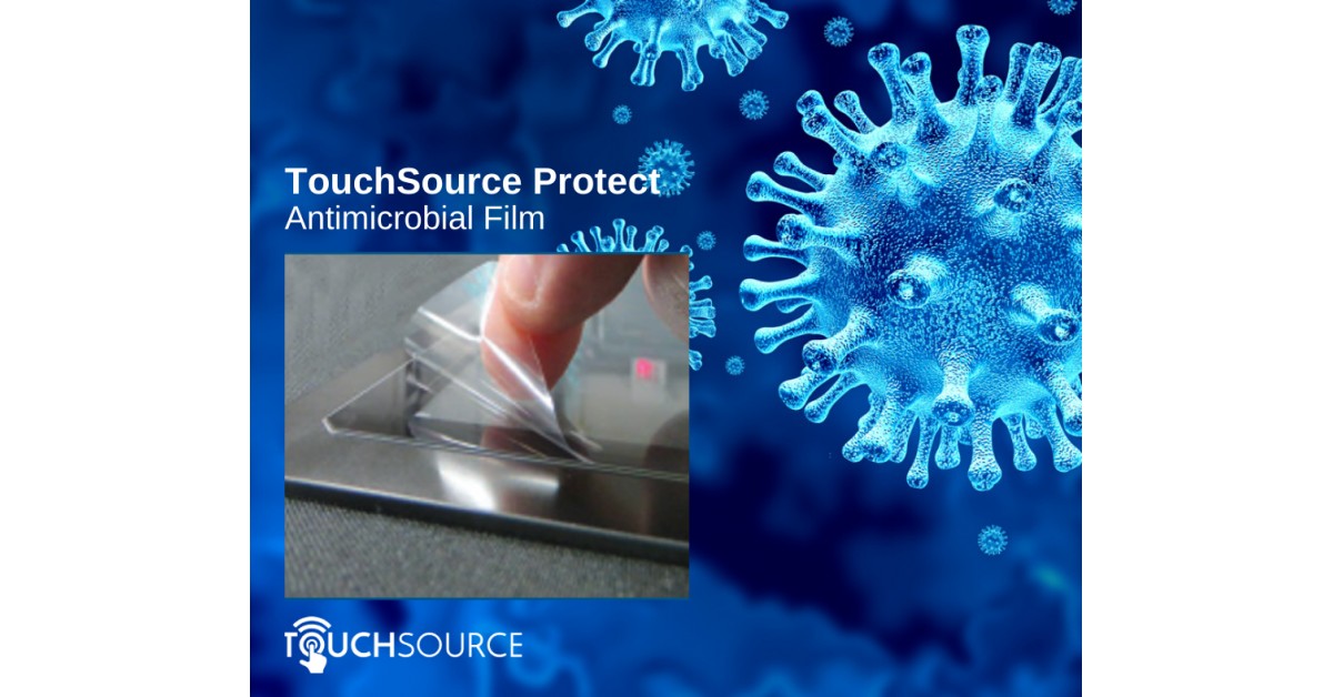 TouchSource Introduces New Antimicrobial Film Solution for Improved