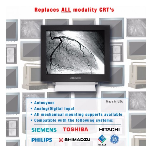 The (ANSWER) to AGING CRT Medical Displays Is MODALIXX by Ampronix