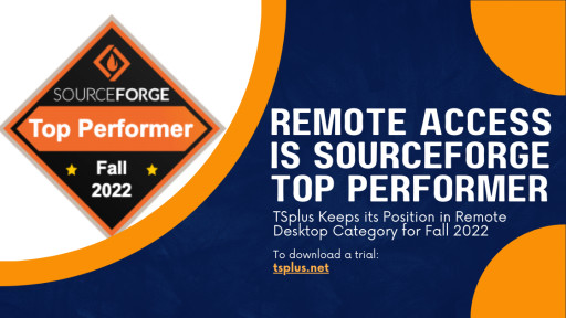 Remote Access Keeps Its Position as Sourceforge Top Performer Software in Remote Desktop Category