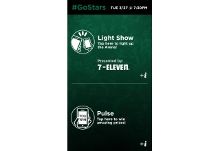 Dallas Stars Light Show app