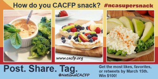 Getting Out of the Snack Rut: Child and Adult Care Food Program Sensational #NCASuperSnack Ideas