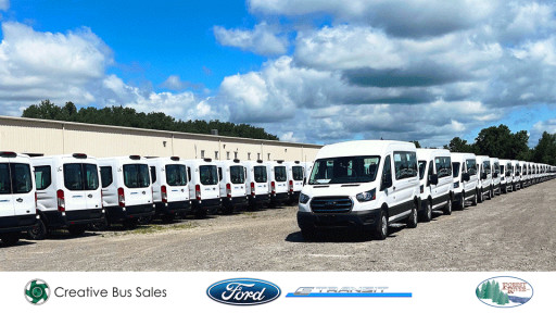 Creative Bus Sales Orders First One Thousand Ford Electric Vans From Forest River