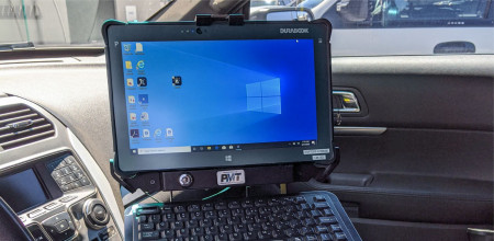Durabook Rugged Tablet With In-Vehicle Dock Solution