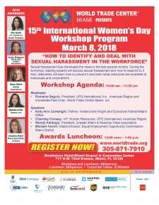 World Trade Center Miami Women's Day Workshop 
