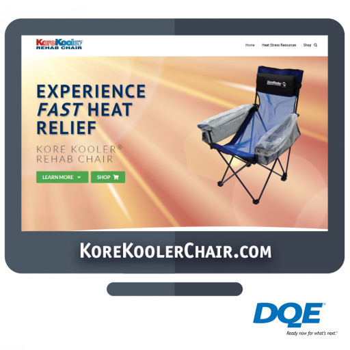 DQE Launches New Kore Kooler Website Focused on Preventing Heat Illness and Heat Stress Safety