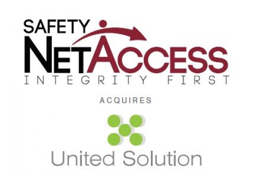 Safety NetAccess, Inc. Acquires United Solution