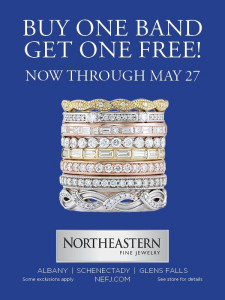 Buy one get one wedding band promotion