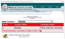 Texila American University in MCI India