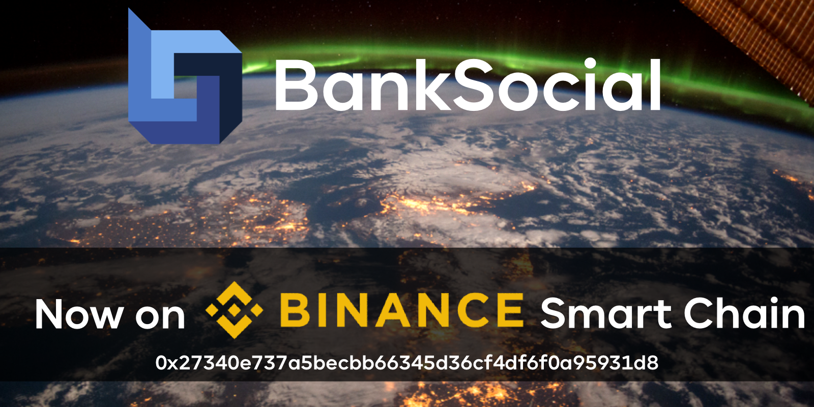 BankSocial Launches on Binance Smart Chain | Newswire