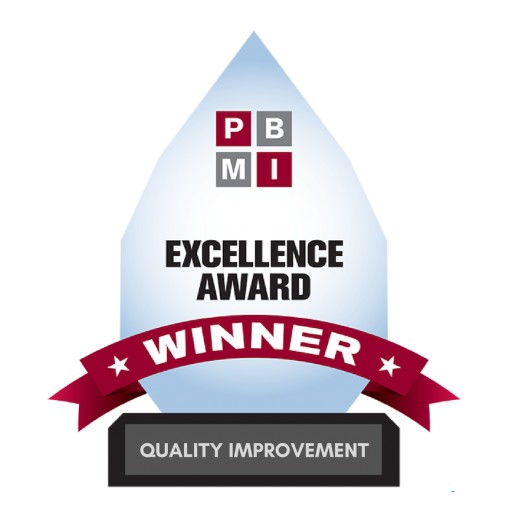 Bridgecom Receives Excellence Award for Quality Improvement From Pharmacy Benefit Management Institute (PBMI)