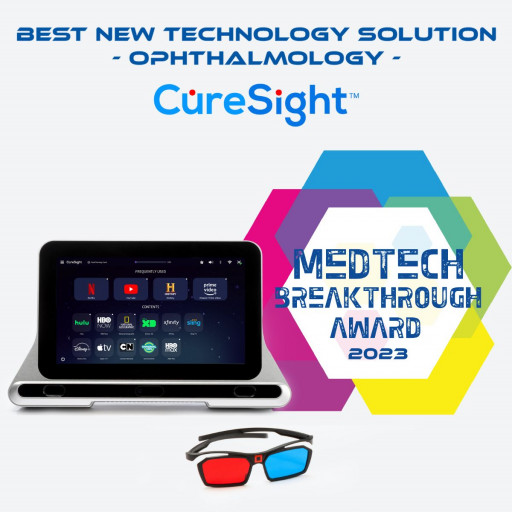 NovaSight CureSight (TM) Wins 2023 MedTech Breakthrough Award