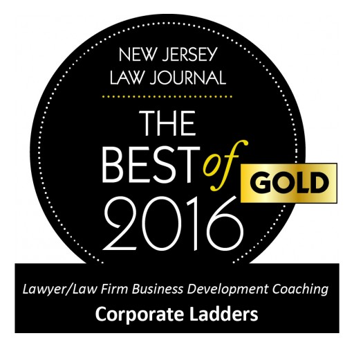 Gold Award Goes to "Corporate Ladders" for Best Lawyer/Law Firm Business Development Training and Coaching