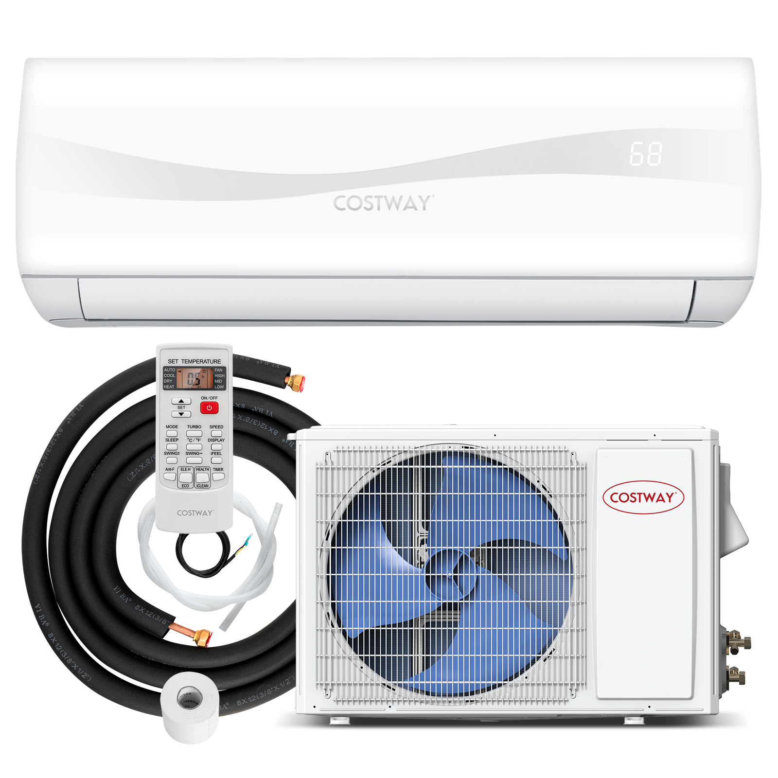 Introducing the Costway Mini-Split Air Conditioner: A Perfect Blend of ...