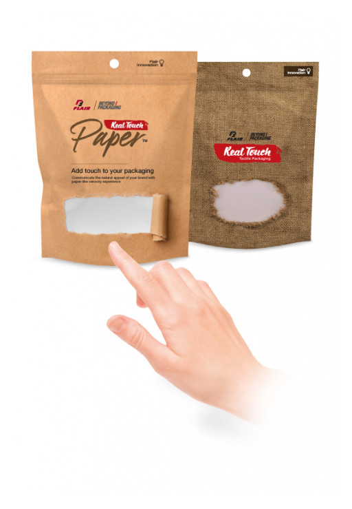 Flair Flexible Debuts 'Real Touch, Paper' Tactile Packaging at Expo West
