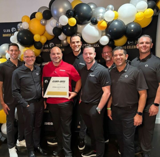RideNow Powersports Chandler Recognized as the BRP 2023 National Dealer of the Year for Can-Am