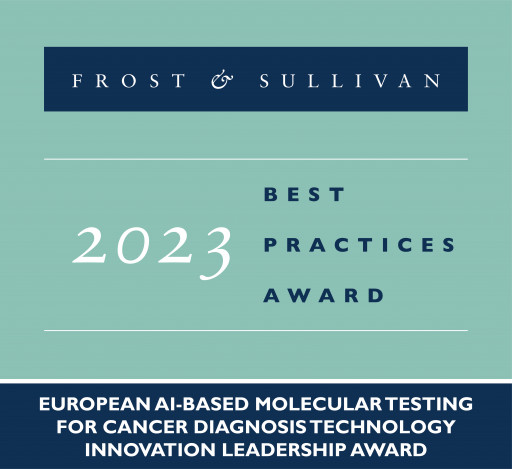 Imagene Wins Frost & Sullivan's Technology Innovation Leadership Award for Its Revolutionary AI-Based Molecular Testing for Cancer Diagnosis