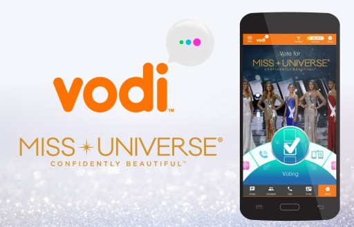 Vodi Announced as Official Global Fan Vote Sponsor of the MISS UNIVERSE® Competition