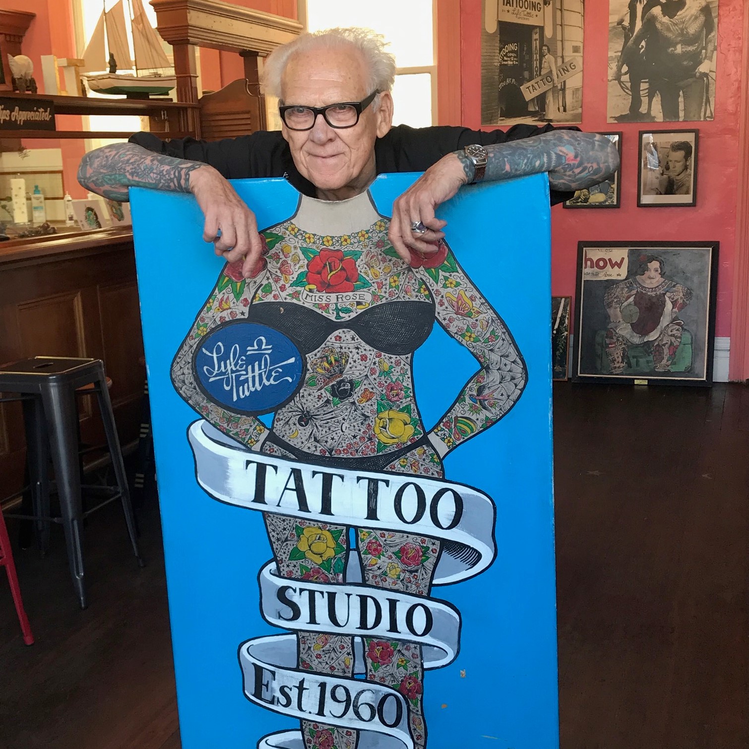 Lyle Tuttle 70 Years in Tattooing Retrospective Tattoo Art