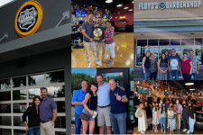 Recent Floyd's 99 Barbershop franchise openings in Dallas, Orlando, Las Vegas and Denver markets