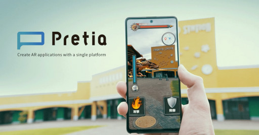 AR cloud platform \"Pretia\"