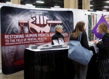 CCHR Nashville booth at student nursing convention