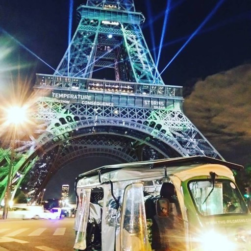 Electric Tuk Tuk Reaches Paris Climate Conference After a 20.000 Kilometer Journey