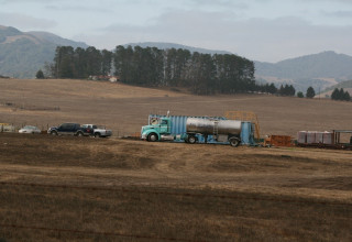 Illegal hauler filling cannabis cultivator's tanks on Valley Ford with city water from SR