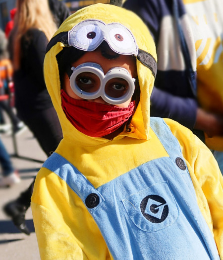 Young minion celebrates Halloween at the KC Church of Scientology
