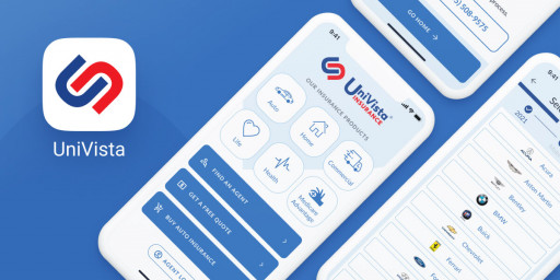 UniVista Insurance, at the Forefront of Insurance Service Providers, Looks to Technology and Launches an Efficient App for Users in Florida, Texas, California and Arizona