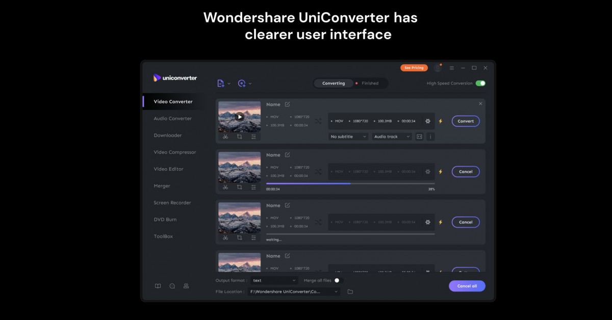 Wondershare UniConverter 14.1.21.213 for mac instal