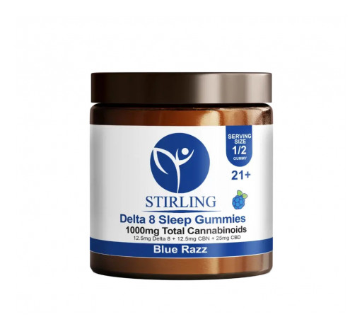 Stirling CBD Unveils New Line of Delta 8 and Delta 9 Sleep Gummies, Revolutionizing Rest for Busy Professionals