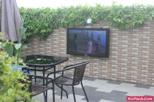 outdoor TV enclosure