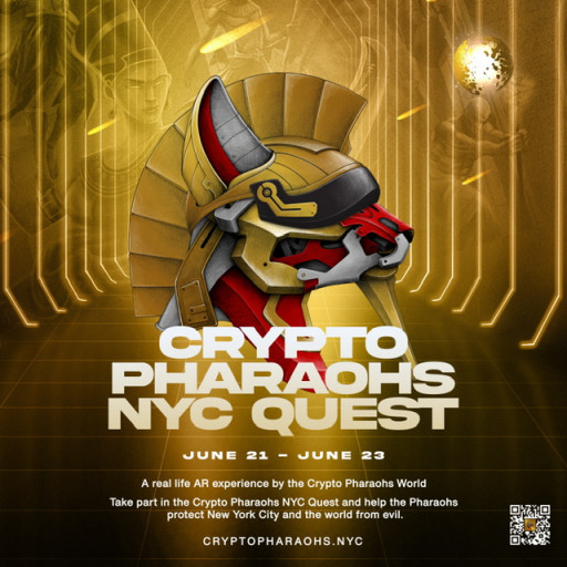 Next Decentrum Launches the Crypto Pharaohs NYC Quest Across the Big Apple During NFT.NYC Week