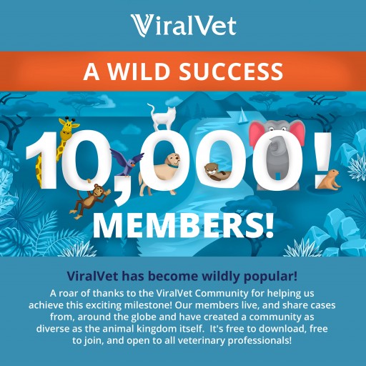 ViralVet Reaches Landmark 10,000 Members