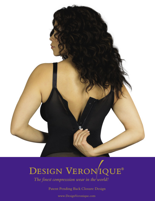 Design Veronique Introduces the First  Post Surgical Compression Garment With Back Zipper