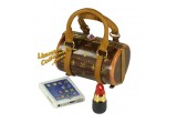 High-fashion designer Purse with cell phone and lipstick Limoges box