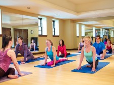 Yoga at the Athletic Club
