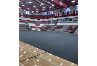 American Fork High School Protective Carpet Tiles