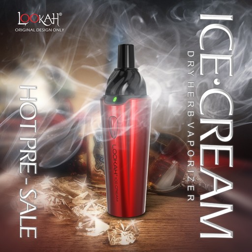 Lookah Launches Its First Dry Herb Vaporizer | Lookah Ice Cream