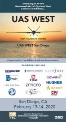 Unmanned Aircraft Systems West for DoD - Government - Industry (Feb 13-14 ,2020)