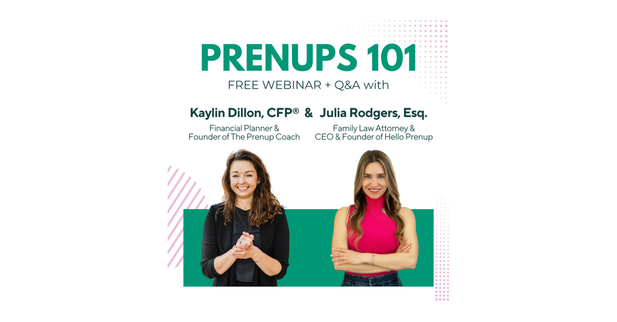 Demystifying Prenups: The Prenup Coach’s Informative Webinar With Special Guest & CEO of HelloPrenup, Julia Rodgers