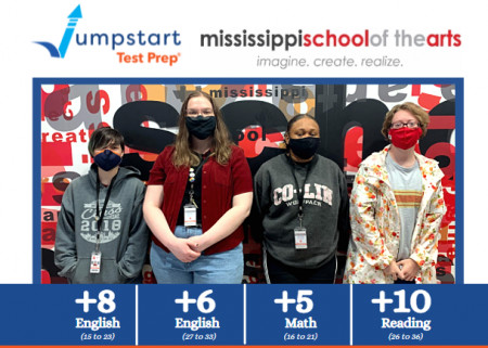 Juniors at the Mississippi School of the Arts Achieve Significant Improvements on their ACT Scores